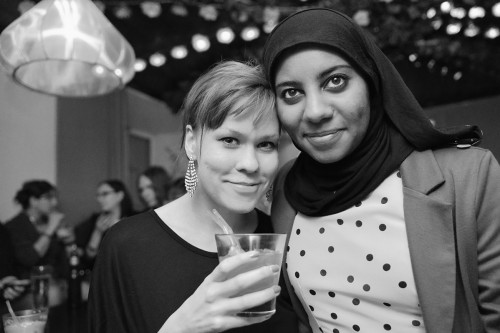 Annika Fogelgren and Huda Mahdi, GAME alumni