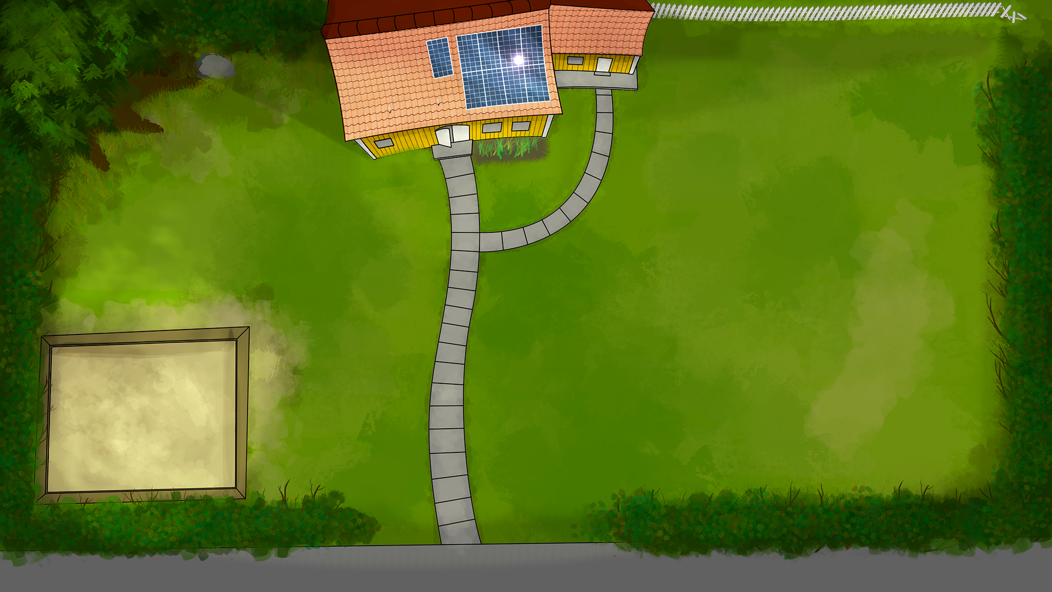 Alpha-version of the background, credits to Viktor Kjellson
