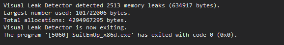 My record is 4072 leaks!