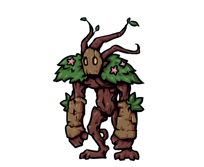 Loop of all the Wood Spirits animations.