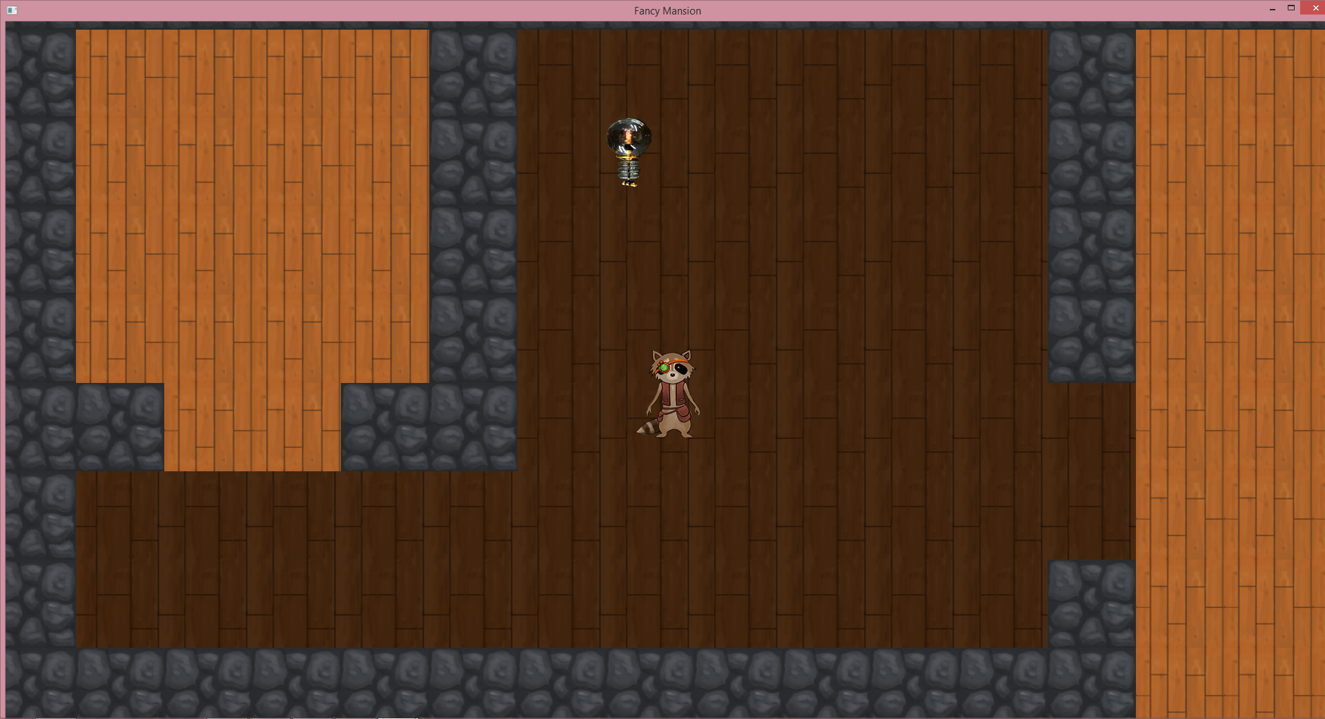 An screenshot of the tile map ingame.