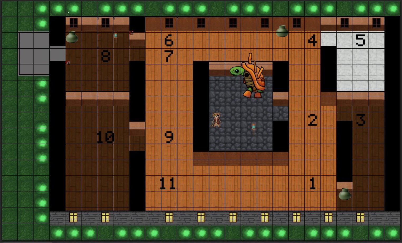 Wapoint visualization. Ignore the giant tortoise.