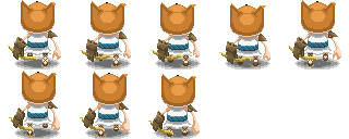 Camaron sprite running