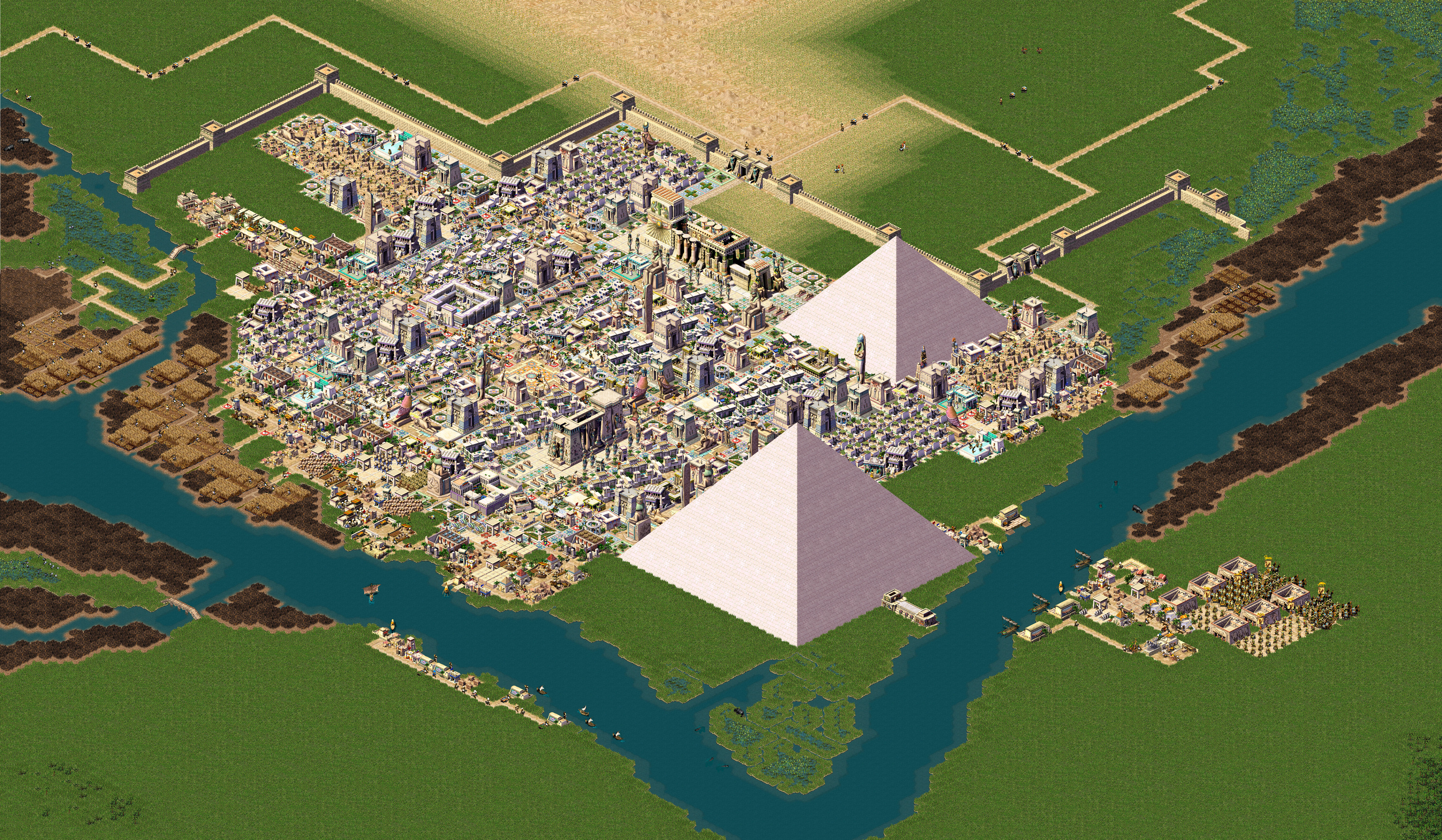 bird's view egypt
