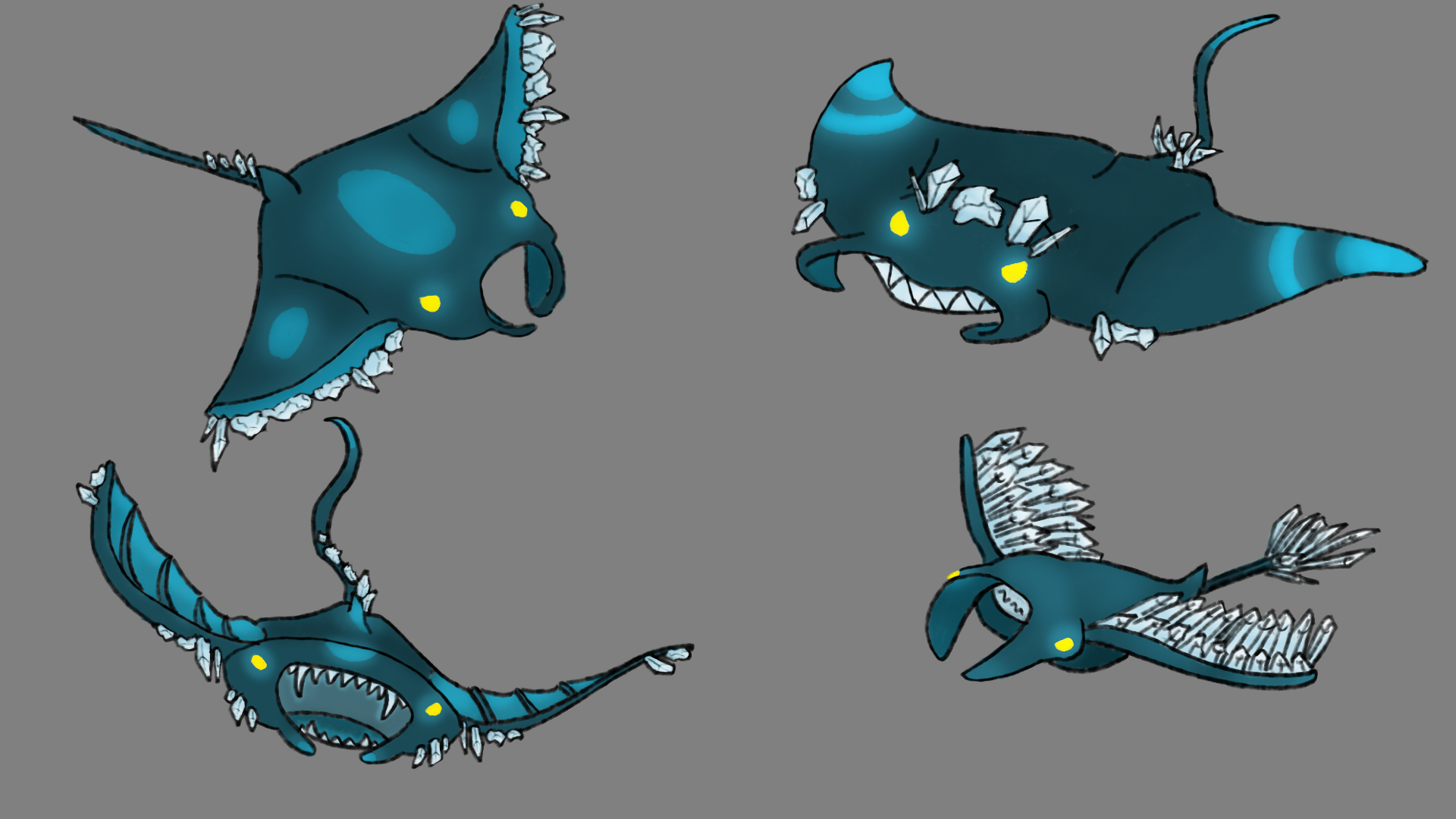 Concept art Sky Manta ray