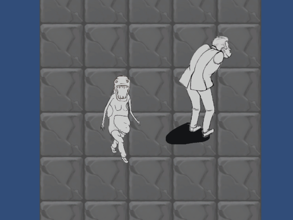 lower contrast background