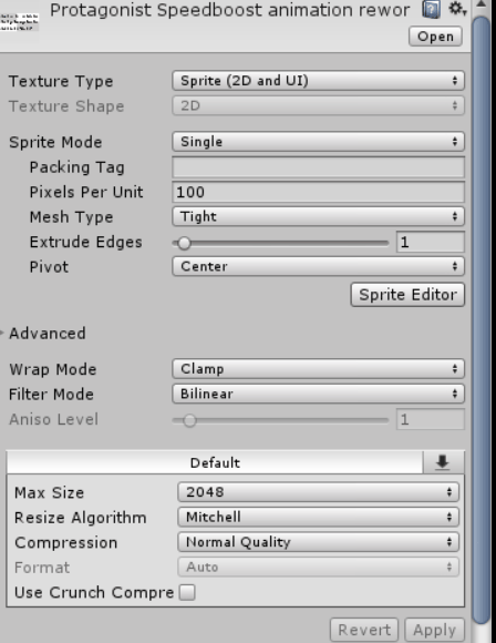 Change Image settings