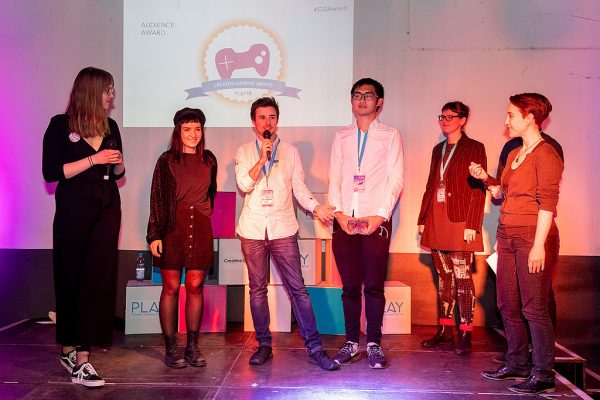 Symbio brought home the the Audience Award from PLAY18 - Creative Gaming Festival in Hamburg.