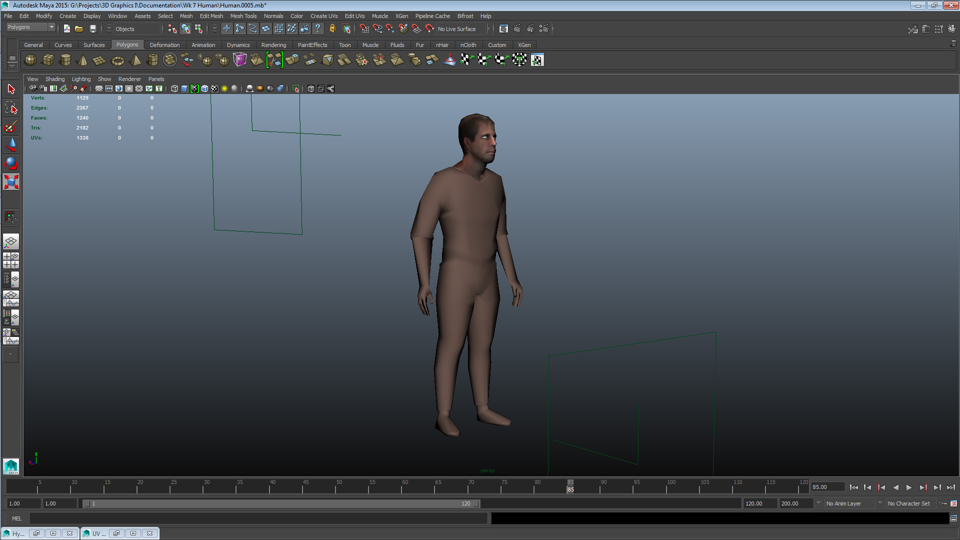 Base Mesh w/ Scan Head 1