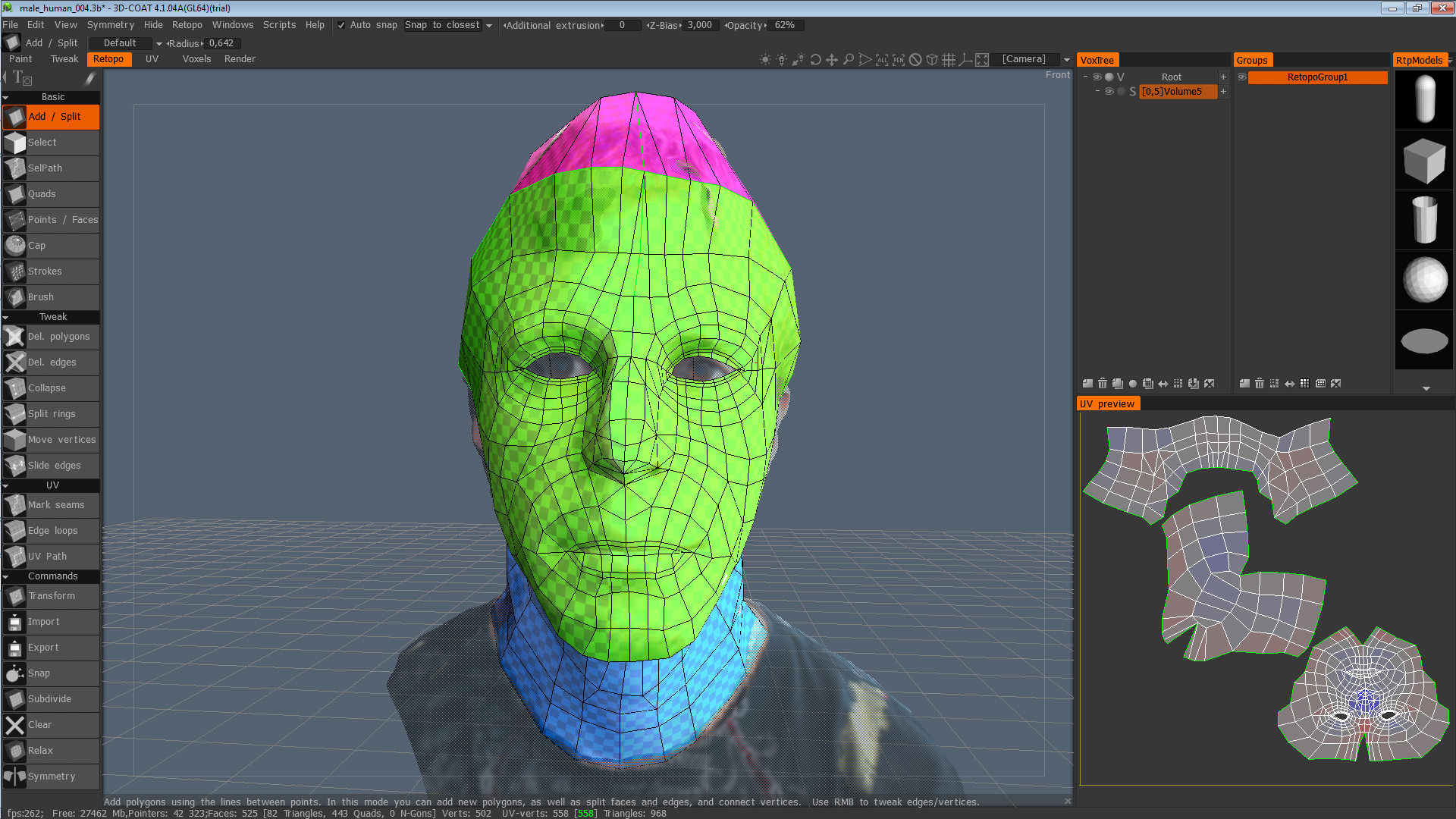 Head Topology 1