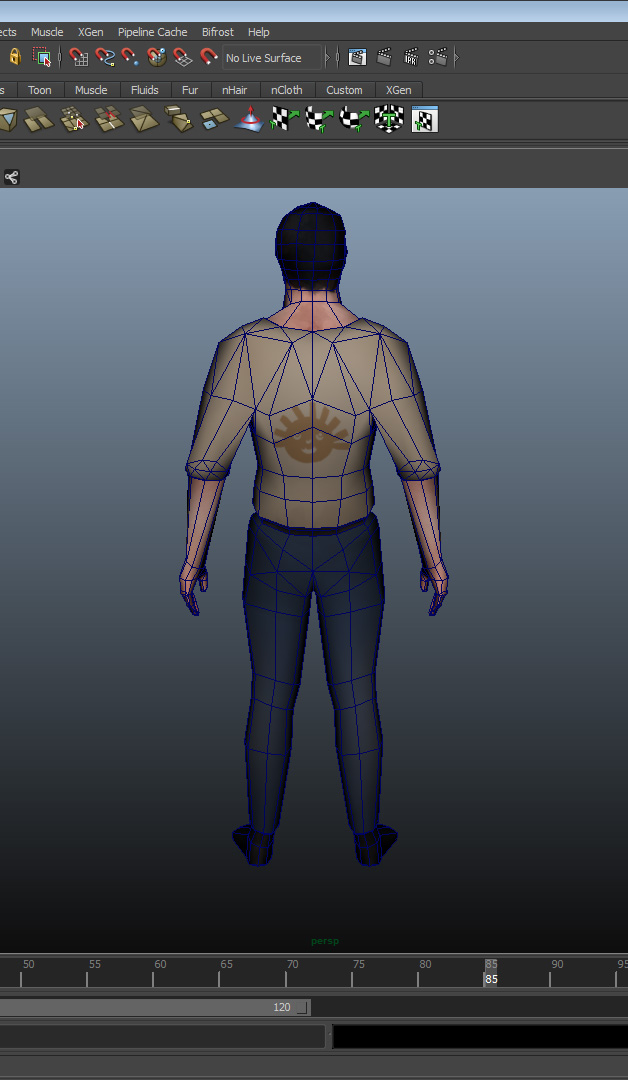 Wire-Frame w/ UV/Texture 3