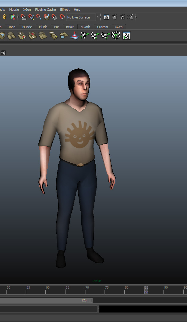 Mesh w/ UV/Texture 1