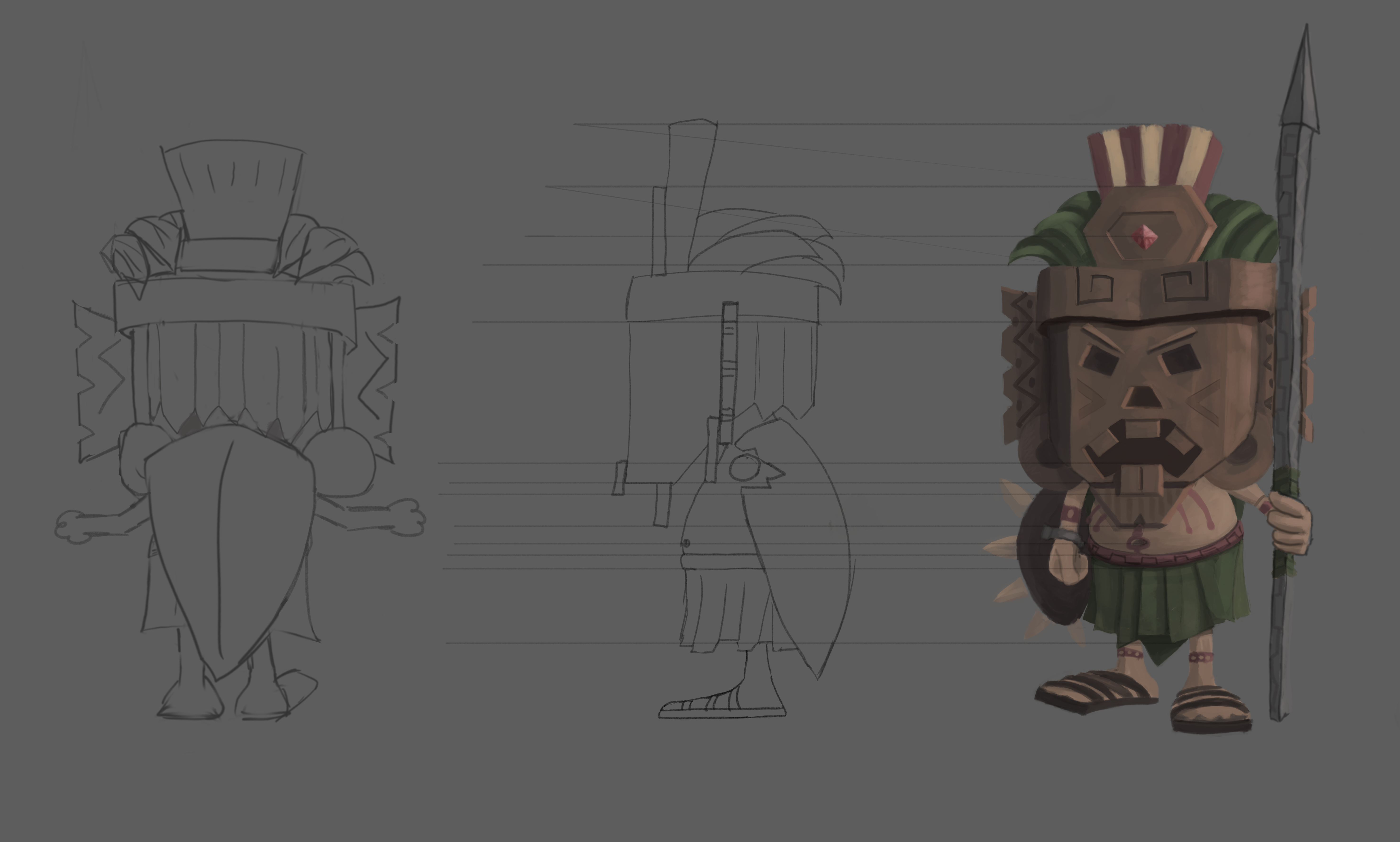 aztek cartoeeeeeeeon2 turnaround