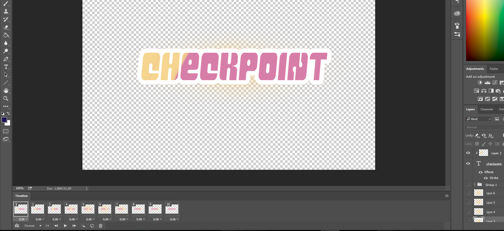 Checkpoint timeline till blogg.PNG