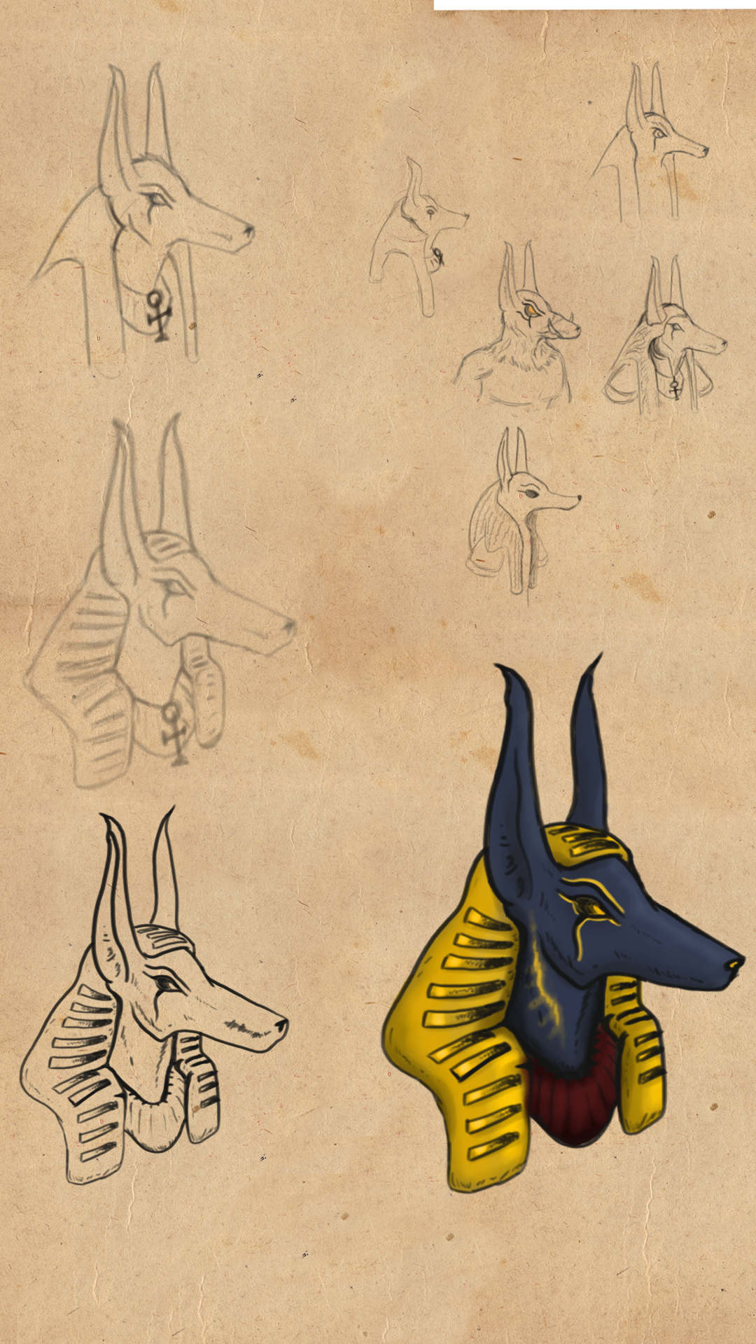 Concept and ideas Anubis