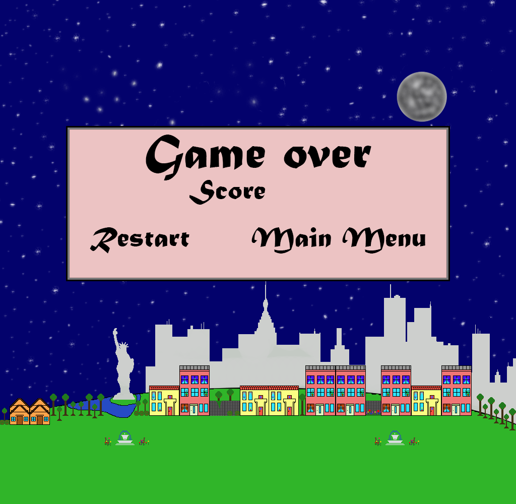 Gameworld 1 example 1 with end screen