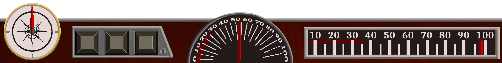 GUI With pointers and buttons