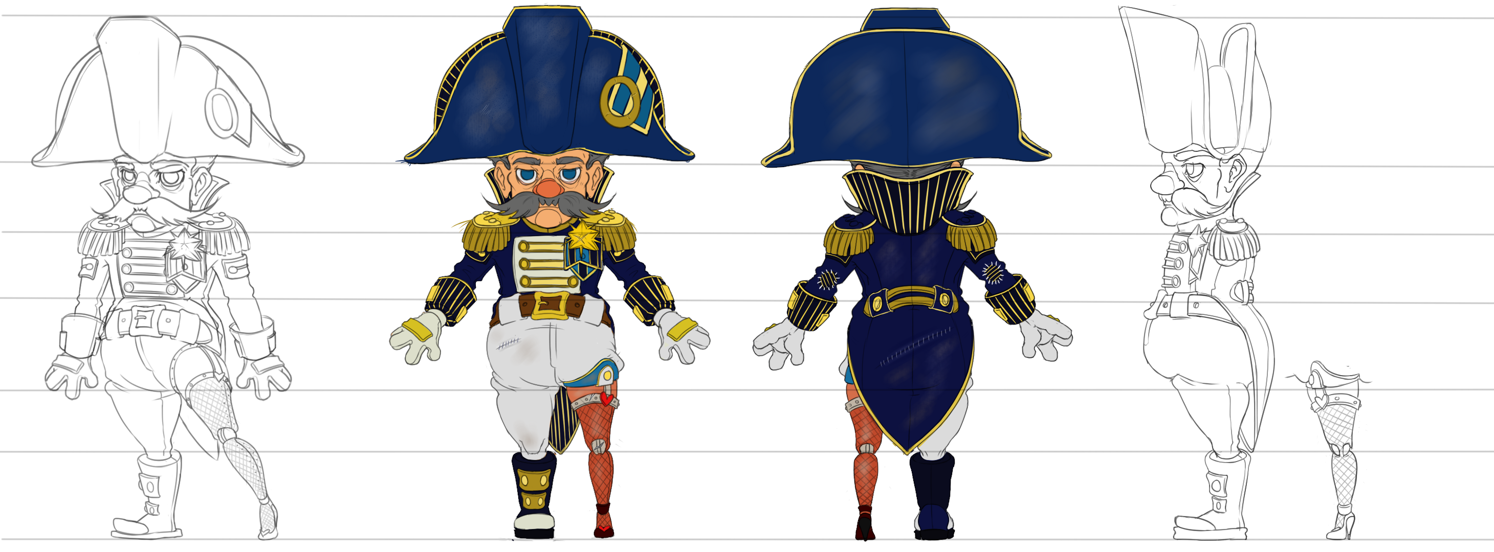 LadyLegColouredTurnaround