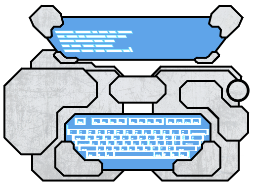 Sprite for the console, created by our Lead Art.