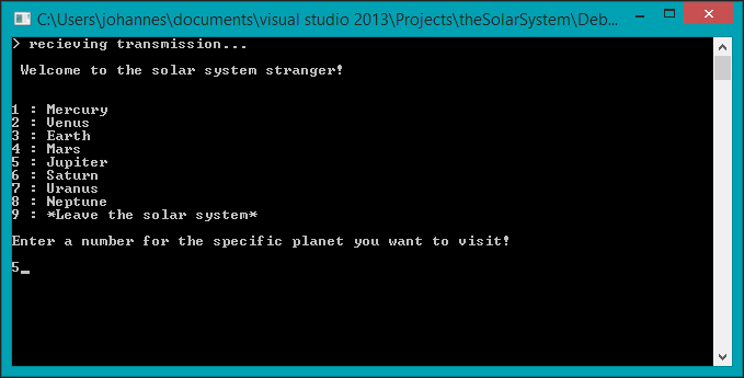 theSolarSystem_start
